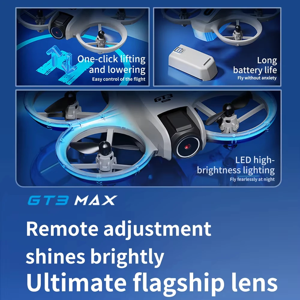 Drone Camera Hd - GT3 Max Drohne mit optischem Fluss