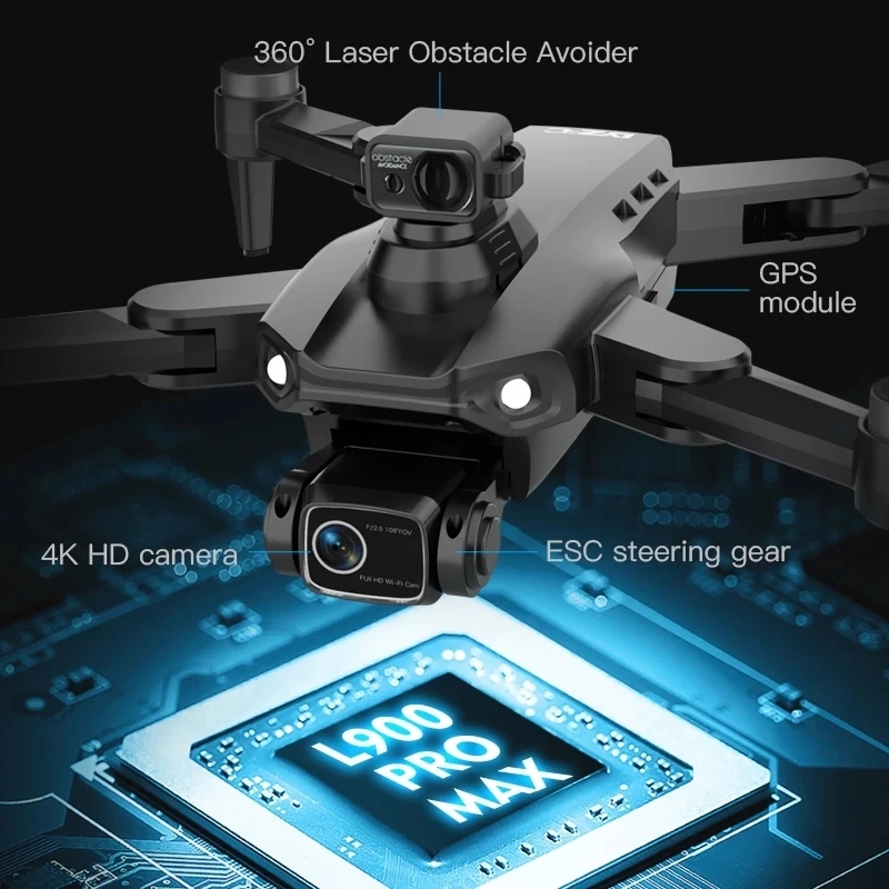 L900 Pro MAX GPS-Drohne 4K Pro – Drone Camera Hd Bewertung und Preis